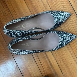 Chinese laundry chunky heels